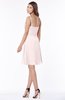 ColsBM Vera Angel Wing Modest A-line Sleeveless Zip up Knee Length Ruching Bridesmaid Dresses