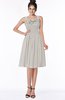 ColsBM Lainey Ashes Of Roses Gorgeous A-line Wide Square Sleeveless Chiffon Knee Length Bridesmaid Dresses