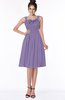 ColsBM Lainey Chalk Violet Gorgeous A-line Wide Square Sleeveless Chiffon Knee Length Bridesmaid Dresses