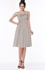 ColsBM Lainey Fawn Gorgeous A-line Wide Square Sleeveless Chiffon Knee Length Bridesmaid Dresses
