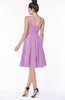 ColsBM Lainey Orchid Gorgeous A-line Wide Square Sleeveless Chiffon Knee Length Bridesmaid Dresses