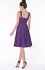 ColsBM Lainey Pansy Gorgeous A-line Wide Square Sleeveless Chiffon Knee Length Bridesmaid Dresses