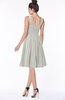 ColsBM Lainey Platinum Gorgeous A-line Wide Square Sleeveless Chiffon Knee Length Bridesmaid Dresses