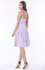 ColsBM Raine Pastel Lilac Traditional Halter Sleeveless Chiffon Knee Length Bridesmaid Dresses