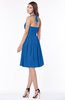 ColsBM Raine Royal Blue Traditional Halter Sleeveless Chiffon Knee Length Bridesmaid Dresses