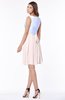 ColsBM Jolie Light Pink Gorgeous A-line V-neck Sleeveless Chiffon Bridesmaid Dresses