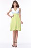 ColsBM Jolie Lime Sherbet Gorgeous A-line V-neck Sleeveless Chiffon Bridesmaid Dresses