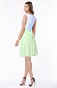 ColsBM Jolie Pale Green Gorgeous A-line V-neck Sleeveless Chiffon Bridesmaid Dresses