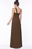 ColsBM Kaylin Chocolate Brown Gorgeous A-line One Shoulder Sleeveless Floor Length Bridesmaid Dresses