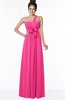 ColsBM Kaylin Fandango Pink Gorgeous A-line One Shoulder Sleeveless Floor Length Bridesmaid Dresses