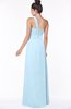 ColsBM Kaylin Ice Blue Gorgeous A-line One Shoulder Sleeveless Floor Length Bridesmaid Dresses