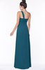 ColsBM Kaylin Moroccan Blue Gorgeous A-line One Shoulder Sleeveless Floor Length Bridesmaid Dresses