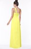 ColsBM Kaylin Pale Yellow Gorgeous A-line One Shoulder Sleeveless Floor Length Bridesmaid Dresses