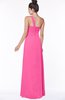 ColsBM Kaylin Rose Pink Gorgeous A-line One Shoulder Sleeveless Floor Length Bridesmaid Dresses