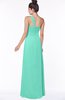 ColsBM Kaylin Seafoam Green Gorgeous A-line One Shoulder Sleeveless Floor Length Bridesmaid Dresses