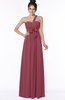 ColsBM Kaylin Wine Gorgeous A-line One Shoulder Sleeveless Floor Length Bridesmaid Dresses