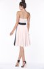 ColsBM Amiya Angel Wing Glamorous A-line Sleeveless Zip up Chiffon Knee Length Bridesmaid Dresses