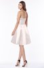 ColsBM Karen Rosewater Pink Glamorous A-line Strapless Sleeveless Half Backless Satin Bridesmaid Dresses