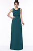 ColsBM Eileen Blue Green Gorgeous A-line Scoop Sleeveless Floor Length Bridesmaid Dresses