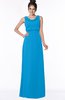 ColsBM Eileen Cornflower Blue Gorgeous A-line Scoop Sleeveless Floor Length Bridesmaid Dresses