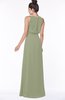ColsBM Eileen Moss Green Gorgeous A-line Scoop Sleeveless Floor Length Bridesmaid Dresses