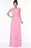 ColsBM Eileen Pink Gorgeous A-line Scoop Sleeveless Floor Length Bridesmaid Dresses