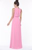 ColsBM Eileen Pink Gorgeous A-line Scoop Sleeveless Floor Length Bridesmaid Dresses
