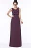 ColsBM Eileen Plum Gorgeous A-line Scoop Sleeveless Floor Length Bridesmaid Dresses