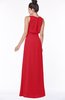 ColsBM Eileen Red Gorgeous A-line Scoop Sleeveless Floor Length Bridesmaid Dresses