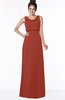 ColsBM Eileen Rust Gorgeous A-line Scoop Sleeveless Floor Length Bridesmaid Dresses