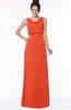 ColsBM Eileen Tangerine Tango Gorgeous A-line Scoop Sleeveless Floor Length Bridesmaid Dresses