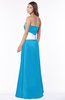 ColsBM Alivia Cornflower Blue Glamorous A-line Bateau Sleeveless Half Backless Flower Bridesmaid Dresses