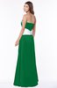 ColsBM Alivia Green Glamorous A-line Bateau Sleeveless Half Backless Flower Bridesmaid Dresses