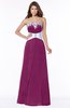 ColsBM Alivia Raspberry Glamorous A-line Bateau Sleeveless Half Backless Flower Bridesmaid Dresses