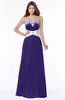 ColsBM Alivia Royal Purple Glamorous A-line Bateau Sleeveless Half Backless Flower Bridesmaid Dresses