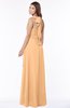 ColsBM Kaia Apricot Modern Sleeveless Zip up Floor Length Sash Bridesmaid Dresses