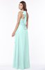 ColsBM Kaia Blue Glass Modern Sleeveless Zip up Floor Length Sash Bridesmaid Dresses