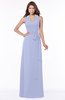 ColsBM Kaia Blue Heron Modern Sleeveless Zip up Floor Length Sash Bridesmaid Dresses