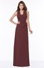 ColsBM Kaia Burgundy Modern Sleeveless Zip up Floor Length Sash Bridesmaid Dresses