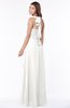 ColsBM Kaia Cloud White Modern Sleeveless Zip up Floor Length Sash Bridesmaid Dresses