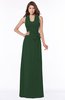ColsBM Kaia Hunter Green Modern Sleeveless Zip up Floor Length Sash Bridesmaid Dresses