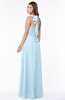 ColsBM Kaia Ice Blue Modern Sleeveless Zip up Floor Length Sash Bridesmaid Dresses
