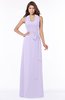 ColsBM Kaia Light Purple Modern Sleeveless Zip up Floor Length Sash Bridesmaid Dresses