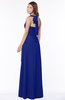 ColsBM Kaia Nautical Blue Modern Sleeveless Zip up Floor Length Sash Bridesmaid Dresses