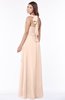 ColsBM Kaia Peach Puree Modern Sleeveless Zip up Floor Length Sash Bridesmaid Dresses