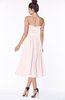 ColsBM Deborah Angel Wing Luxury Sleeveless Half Backless Chiffon Knee Length Pick up Bridesmaid Dresses