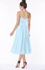 ColsBM Deborah Ice Blue Luxury Sleeveless Half Backless Chiffon Knee Length Pick up Bridesmaid Dresses