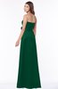 ColsBM Lyric Alpine Green Modest A-line Strapless Sleeveless Half Backless Satin Bridesmaid Dresses