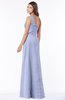 ColsBM Kathleen Blue Heron Mature A-line One Shoulder Half Backless Floor Length Lace Bridesmaid Dresses