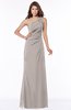 ColsBM Kathleen Mushroom Mature A-line One Shoulder Half Backless Floor Length Lace Bridesmaid Dresses